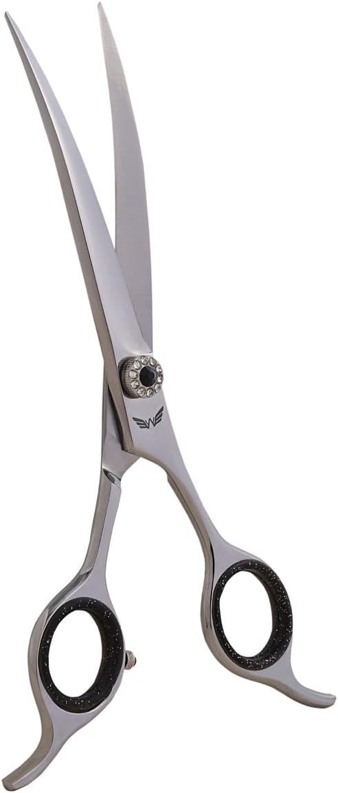 ハサミ最高級カーブシザー切れ味 トリミングシザーペットママミング